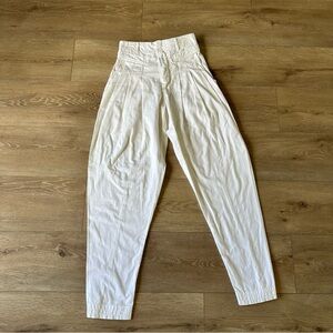 Vintage Z. Cavaricci White High Waisted Jeans Sz 28 100% Cotton